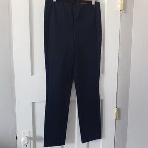 Rag & Bone  Y2K High Rise Cigarette Ankle Pull On Pants Navy Blue 4